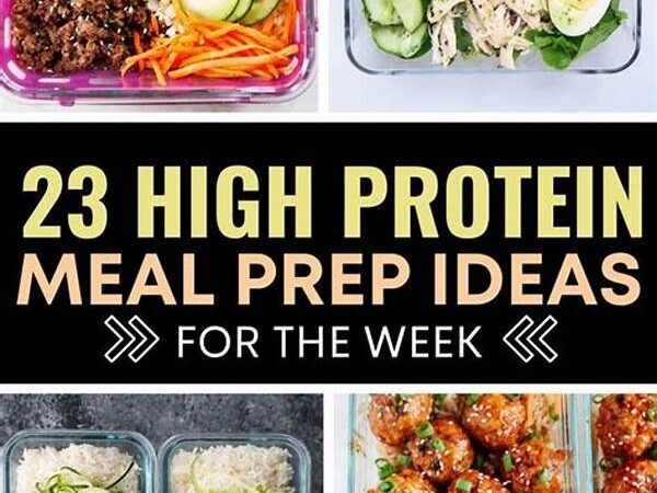 Best Protein Options For Weekly Meal Prep