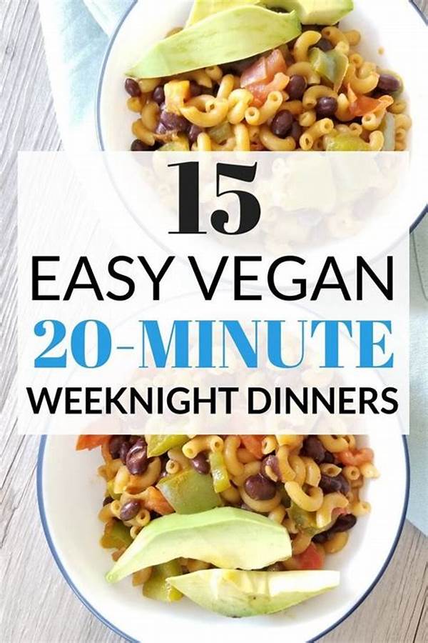 Best Quick Vegan Dinners Under 20 Minutes