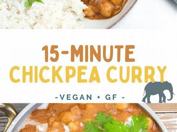 How To Cook Vegan Curries In 15 Minutes