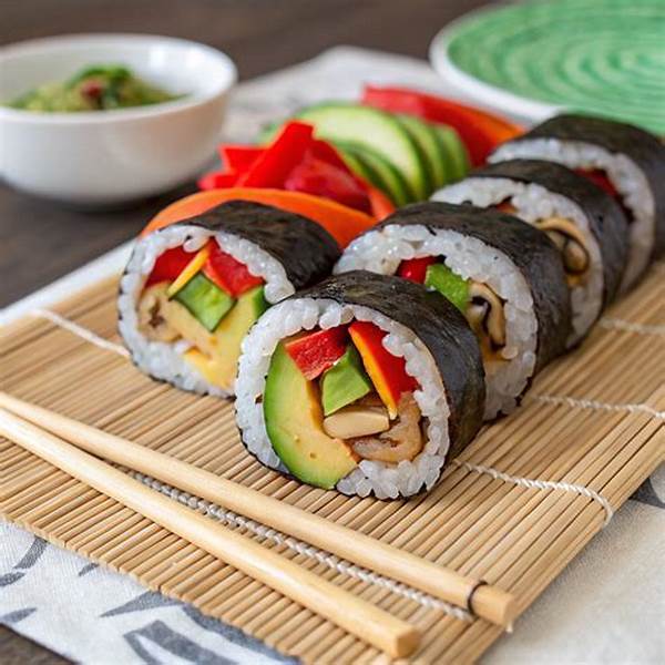 How To Create Quick Vegan Sushi Rolls