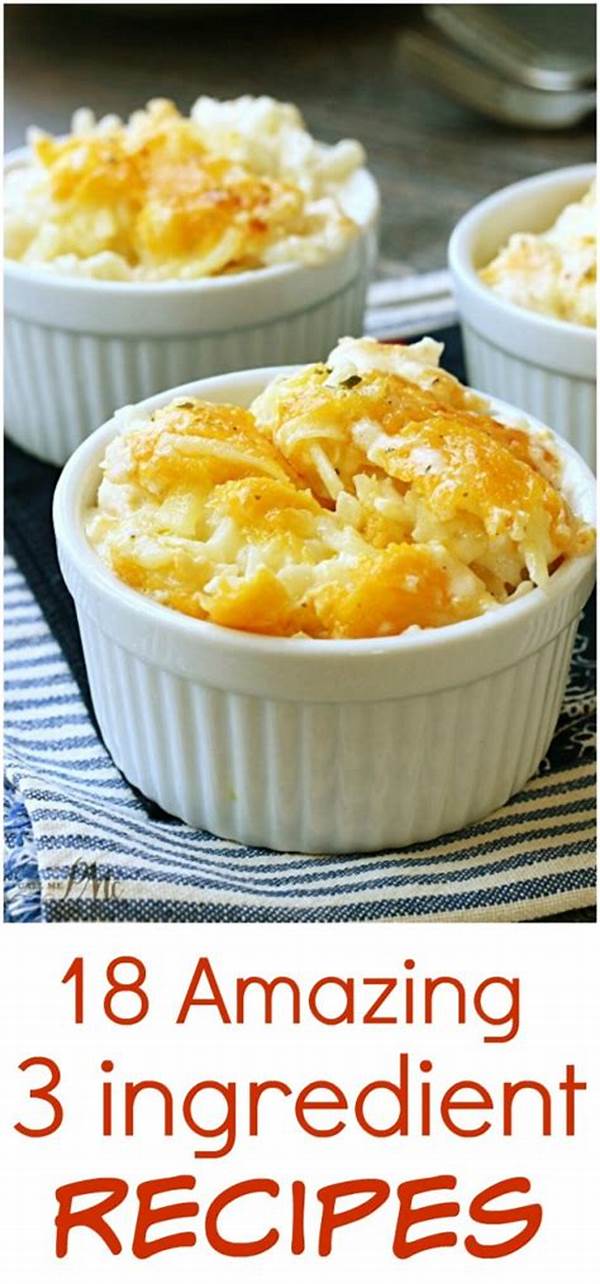 How To Save Time With 3-ingredient Recipes