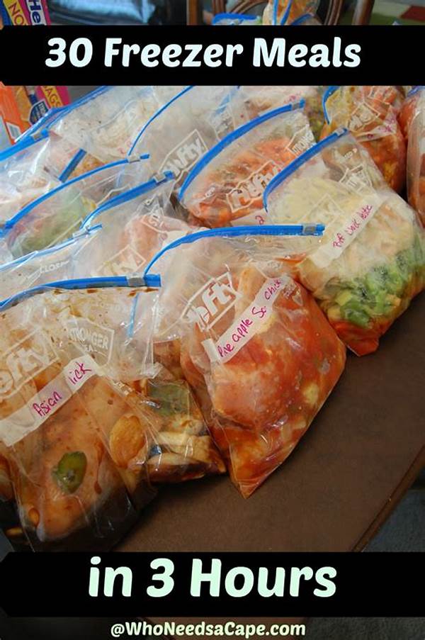 Why Freezing Meals Helps Save Time