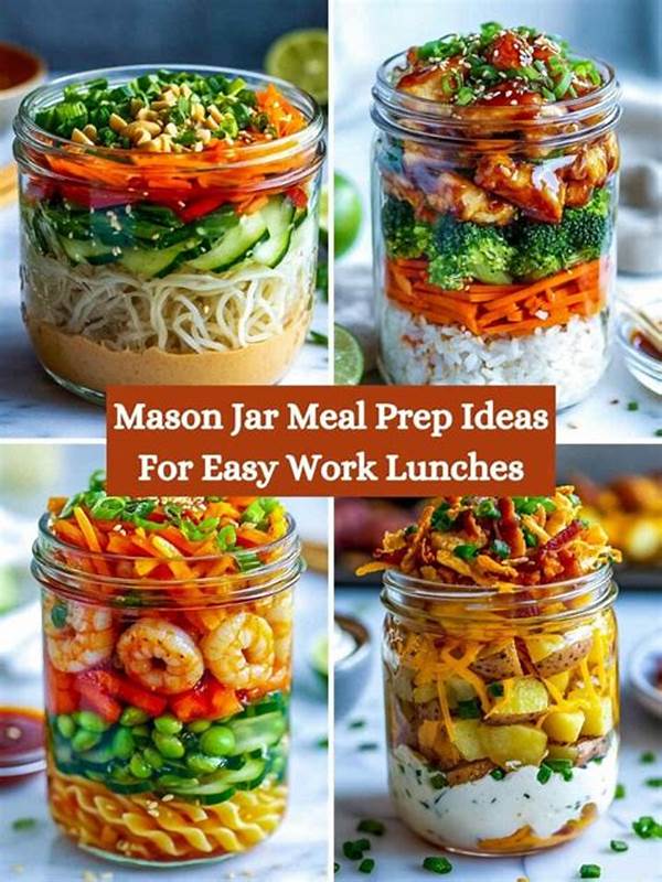 Why Mason Jars Are Perfect For Meal Prep