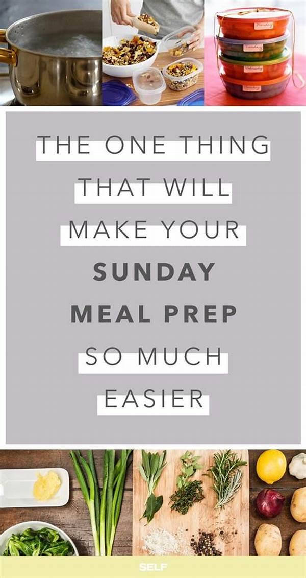 Why Sunday Meal Prep Makes Life Easier