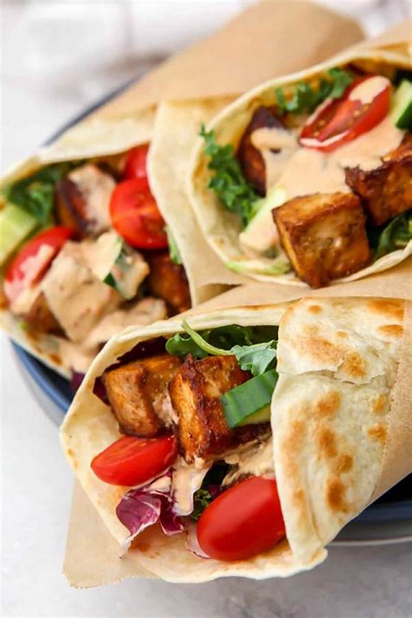 Easy Spiced Tofu Wrap Recipe In Under 15 Minutes