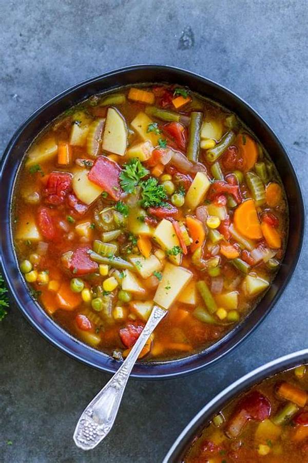 Quick Soup Recipe With Local Herbs & Vegetables