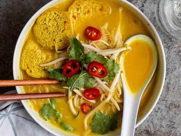 Vegan Curry Laksa Hits Vegan Food Lists