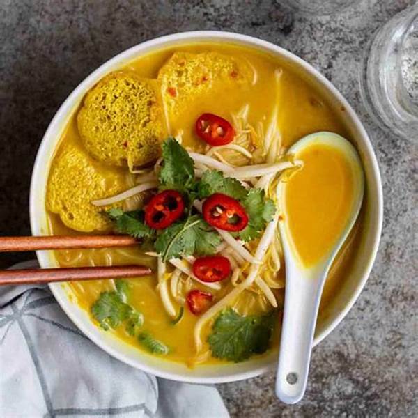 Vegan Curry Laksa Hits Vegan Food Lists