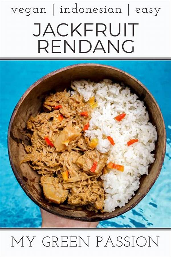Vegan Jackfruit Rendang Recipe Gains Fans Across Indonesia