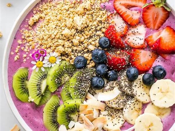 Vegan Smoothie Bowls With Local Fruits & Spices