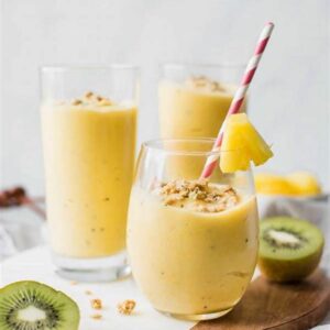 Healthy Smoothie Recipe With Tropical Fruits