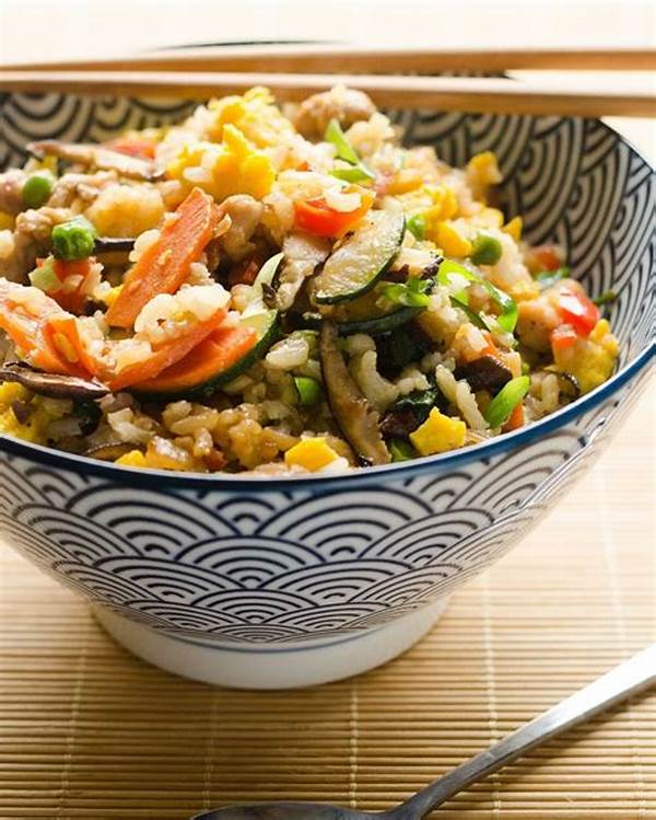One-pan Stirred Rice & Veggie Dish