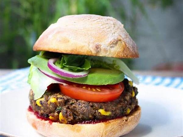 Vegan Burger With Tempeh Patty Goes Mainstream