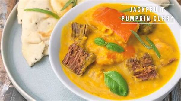 Vegan Curry With Jackfruit, Pumpkin & Herbs